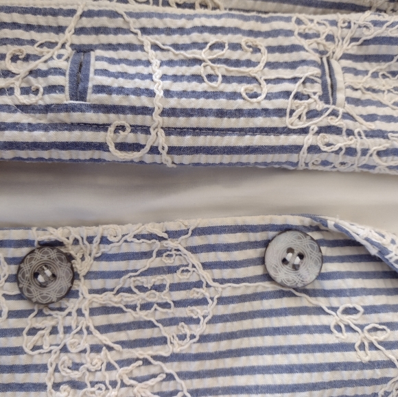 Embroidered Seersucker Jacket - Picture 11 of 11